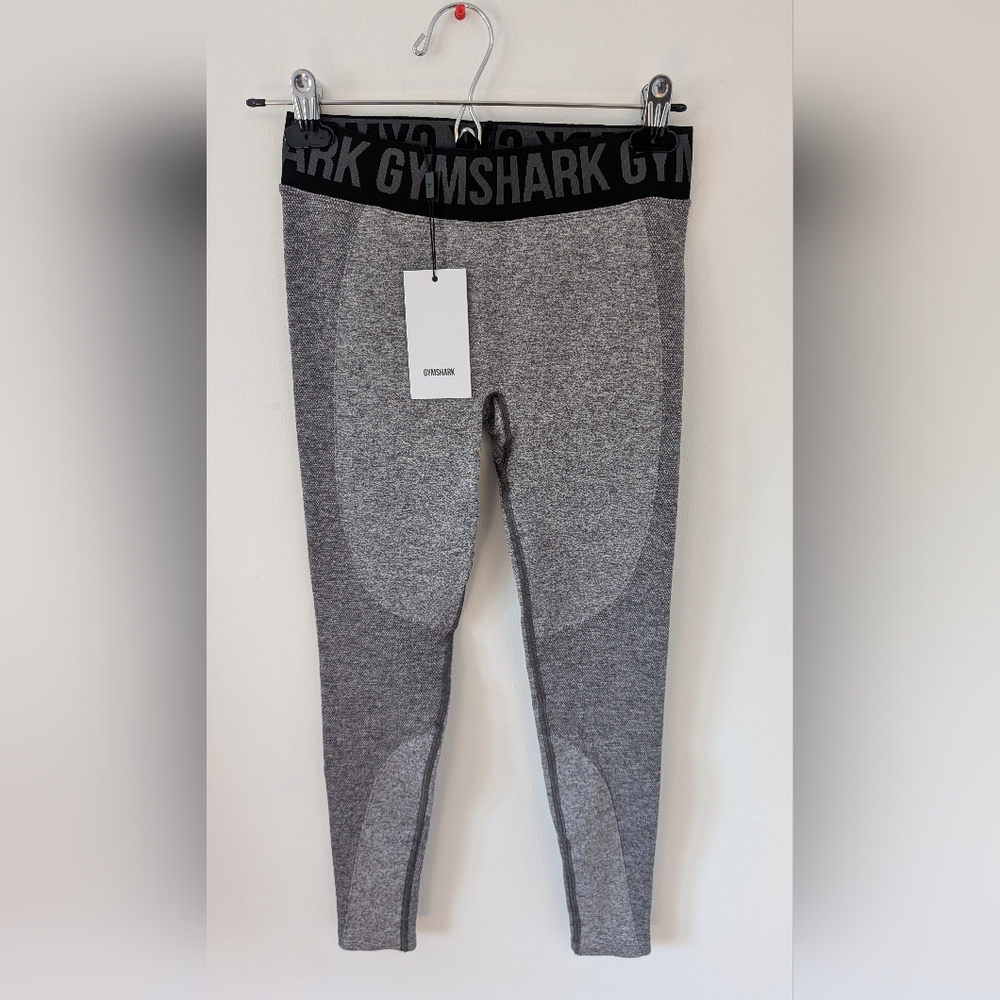 Gymshark Gray Leggings Athletic Fit - Picture 4 of 5